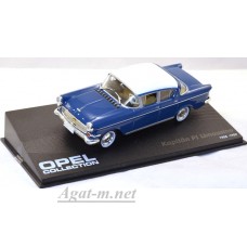 03-OC Opel Kapitan P I Limousine 1958-1959 гг. бело-синий